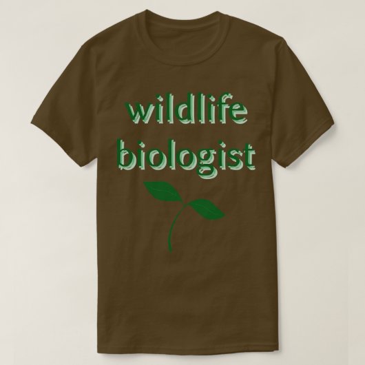 Tierbiologe T-Shirt (Design vorne)