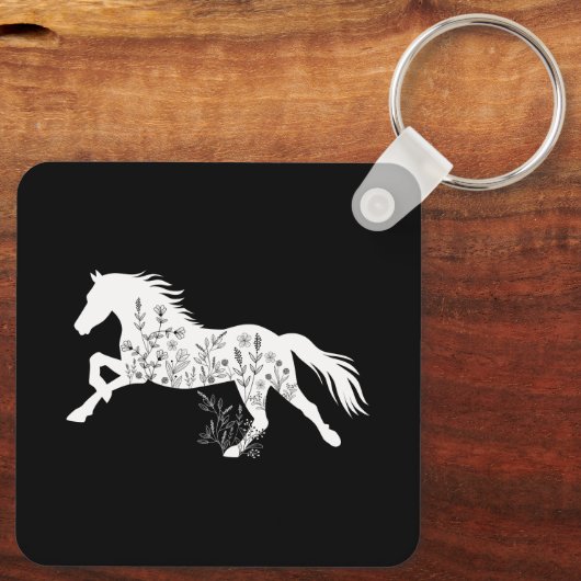 Tierblume Schlüsselanhänger (Rückseite)