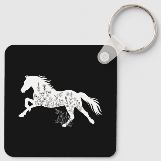 Tierblume Schlüsselanhänger (Rückseite)