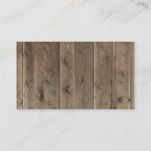 Tierbücher für Babydusche Begleitkarte (Rückseite)