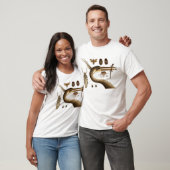 Tiercollageneintagsfliegen T-Shirt (Unisex)