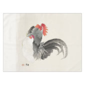 Tierdesign in Hühnerfarben | Agrargeschenk Tischdecke (Vorderseite (Horizontal))