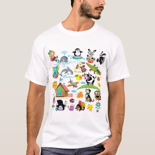 Tierdesign T-Shirt (Vorderseite)