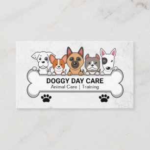 Tierdienste   Hundegruppe   Doggie Bone Visitenkarte