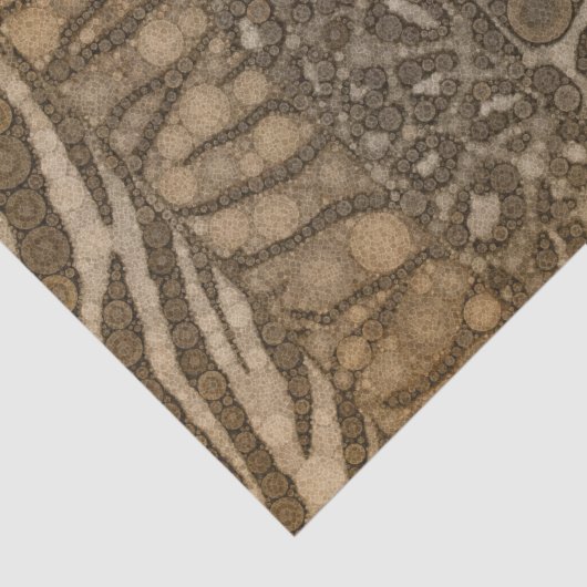 Tierdruck abstrakt seidenpapier (Ausschnitt)