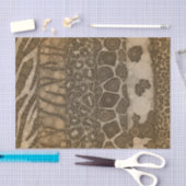 Tierdruck abstrakt seidenpapier (Handwerk)