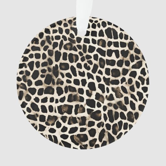 Tierdruck - Akrylverzierung Ornament (Vorderseite)