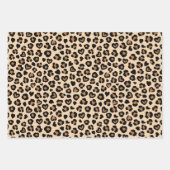 Tierdruck, Braunleopard, Geparden, Herz Geschenkpapier Set (Vorderseite 3)