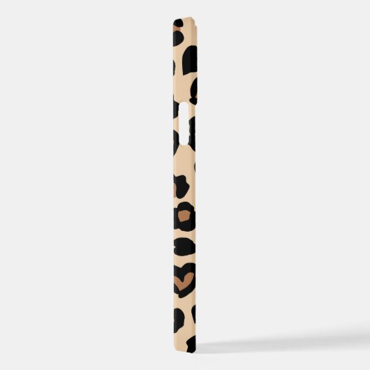 Tierdruck, Braunleopard, Geparden, Herz iPhone Hülle (Rechte Seite)