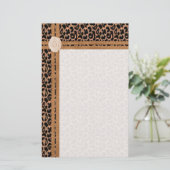 Tierdruck Briefpapier (Stehend Vorderseite)