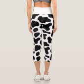 Tierdruck Capri Leggings (Rückseite)