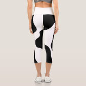 Tierdruck Capri Leggings (Rückseite)