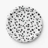Tierdruck Dalmation Pappteller (Vorderseite)