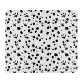 Tierdruck Dalmation Schneidebrett (Vorderseite)