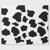 Tierdruck des Kuhstellenmuster-Packpapiers | Geschenkpapier (Flach)