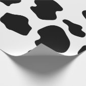 Tierdruck des Kuhstellenmuster-Packpapiers | Geschenkpapier (Ecke)