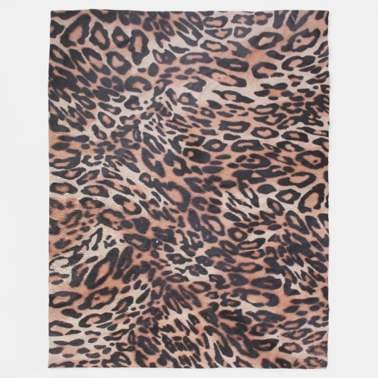 Tierdruck Fleecedecke (Vorderseite)