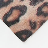 Tierdruck Fleecedecke (Ecke)