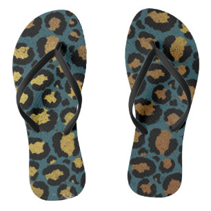 Tierdruck Flip Flops Badesandalen