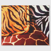 Tierdruck-Geschenkpapier Geschenkpapier (Flach)
