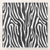 Tierdruck Glasuntersetzer (Vorderseite)