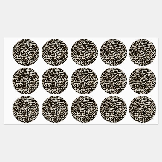 Tierdruck - Große Kreislaufverstärkung Etiketten (Blatt)