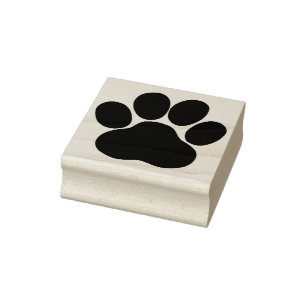 Tierdruck Gummistempel