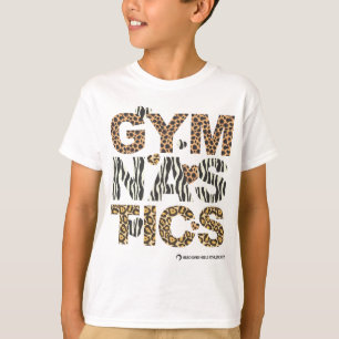 Tierdruck Gymnastik T-Shirt