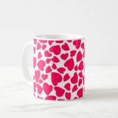 Tierdruck-Herz 2014 Kaffeetasse (Vorderseite Links)