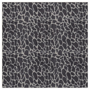 Tierdruck-Hintergrundstoff mit Kuh-Giraffen-Muster Stoff