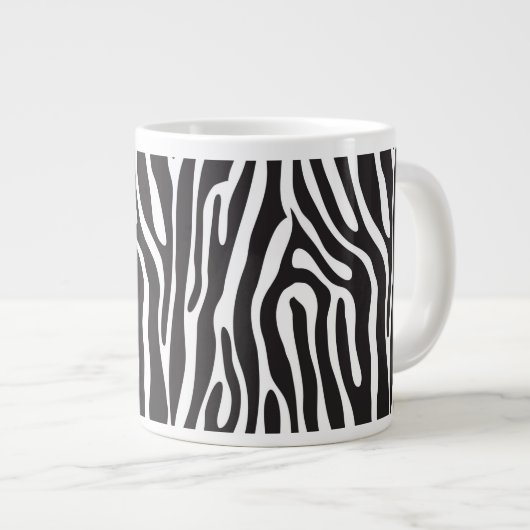 Tierdruck Jumbo-Tasse (Vorderseite Rechts)