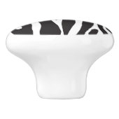 Tierdruck Keramikknauf (Seitenansicht)