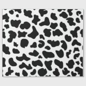 Tierdruck, Kuh-Druckgeschenk-Muster, Landtiere Geschenkpapier (Flach)
