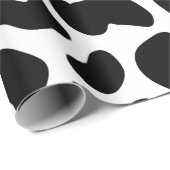 Tierdruck, Kuh-Druckgeschenk-Muster, Landtiere Geschenkpapier (Rolleneckpunkt)