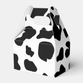 Tierdruck, Kuh-Druckgeschenk-Muster, Landtiere Geschenkschachtel (Rückseite)