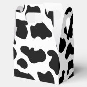 Tierdruck, Kuh-Druckgeschenk-Muster, Landtiere Geschenkschachtel (Geöffnet)