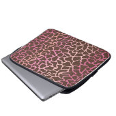 Tierdruck Laptopschutzhülle (Vorne Knopf)