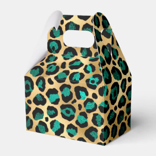 Tierdruck, Leopard-Druckgeschenk-Muster, Leopard Geschenkschachtel