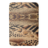 Tierdruck, Leopard, Geparden    Badematte (Vorderseite Vertikal)