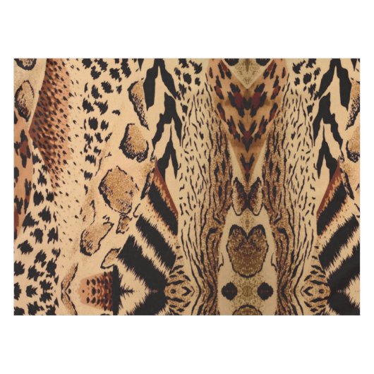 Tierdruck, Leopard, Geparden         Tischdecke (Vorderseite (Horizontal))