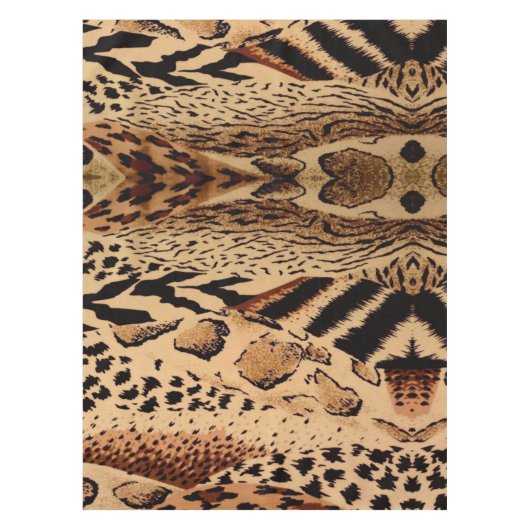 Tierdruck, Leopard, Geparden         Tischdecke (Vorderseite)