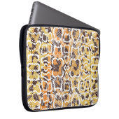 Tierdruck, Leopardtextur, Schlange pa Laptopschutzhülle (Vorne Rechts)