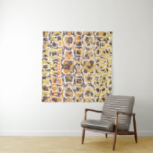 Tierdruck, Leopardtextur, Schlange pa Wandteppich (Beispiel)