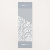 Tierdruck modern farbig geometrisch yogamatte (Vorderseite)