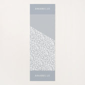 Tierdruck modern farbig geometrisch yogamatte (Rückseite)