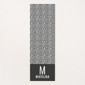Tierdruck modern farbig yogamatte (Vorderseite)