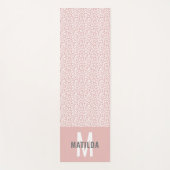 Tierdruck modern farbig yogamatte (Vorderseite)