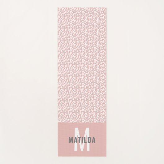 Tierdruck modern farbig yogamatte (Vorderseite)