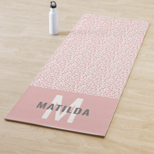 Tierdruck modern farbig yogamatte