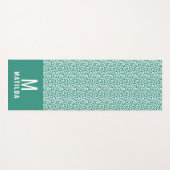 Tierdruck modern farbig yogamatte (Vorderseite (Horizontal))